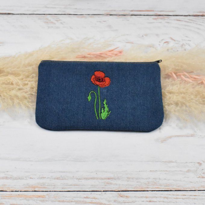 Pochette en jean