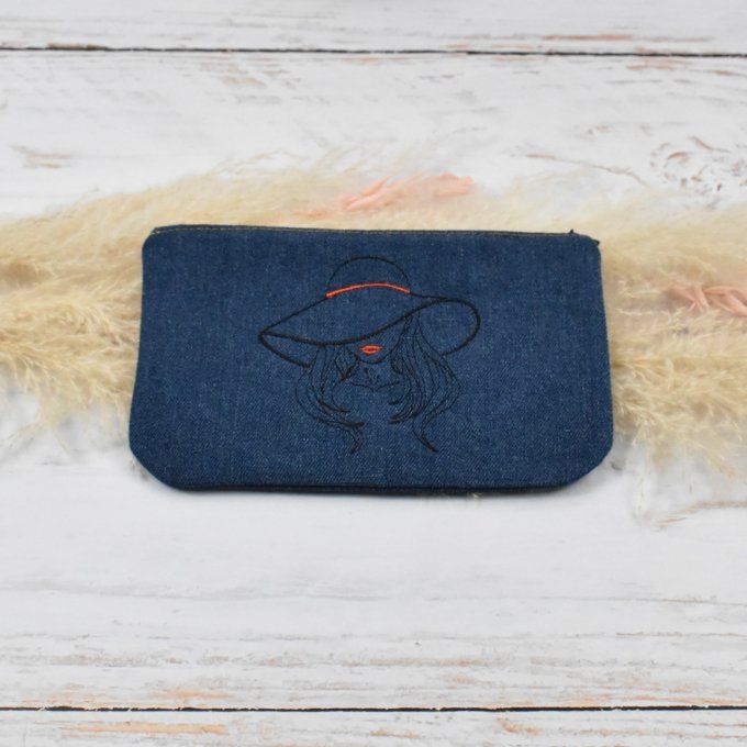 Pochette en jean