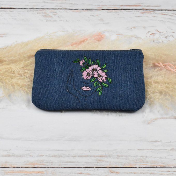 Pochette en jean