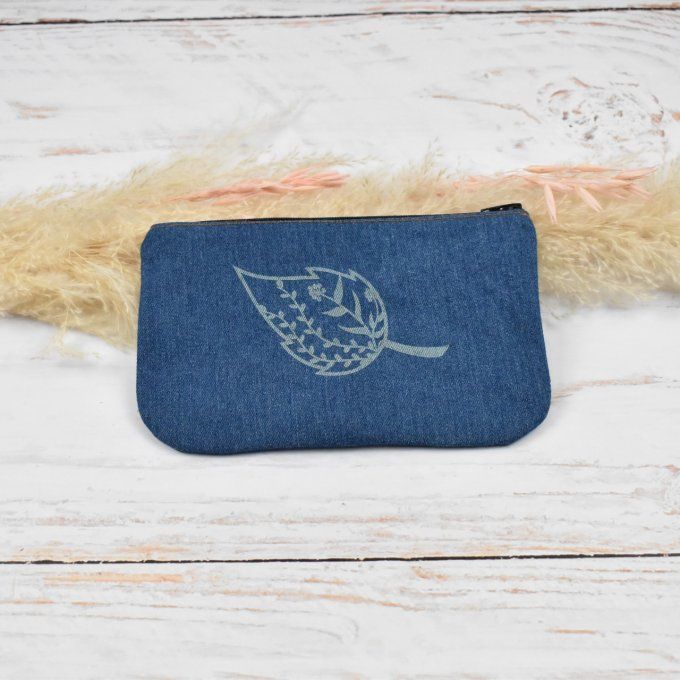 Pochette en jean