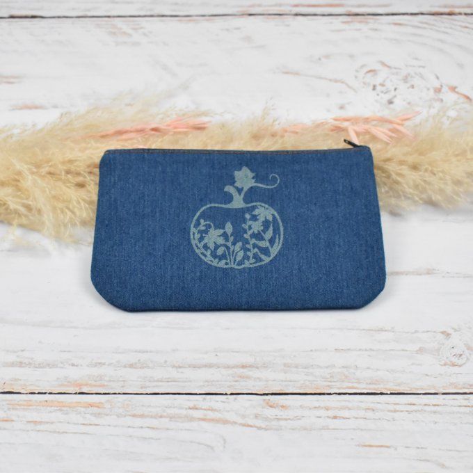 Pochette en jean