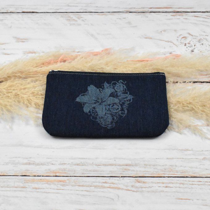 Pochette en jean