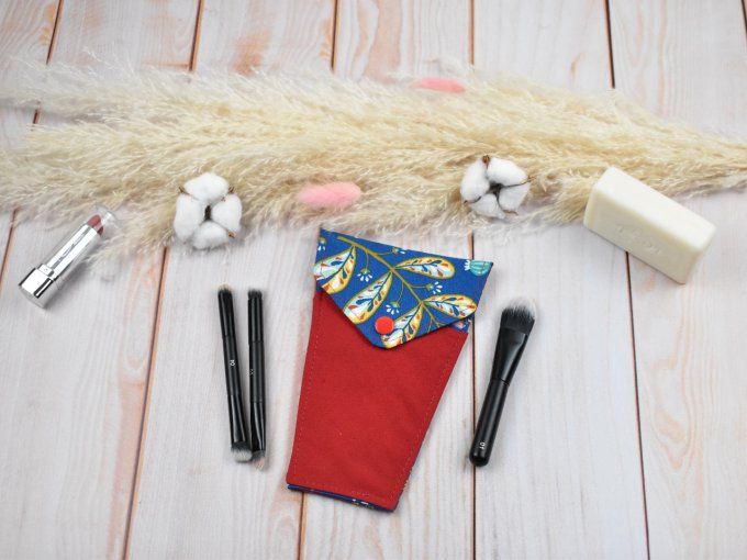 Pochette pinceaux à maquillage