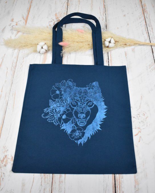 Tote bag loup